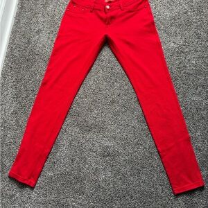 Vibrant Red Skinny legging